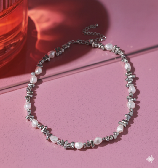 Silver Ingot Necklace